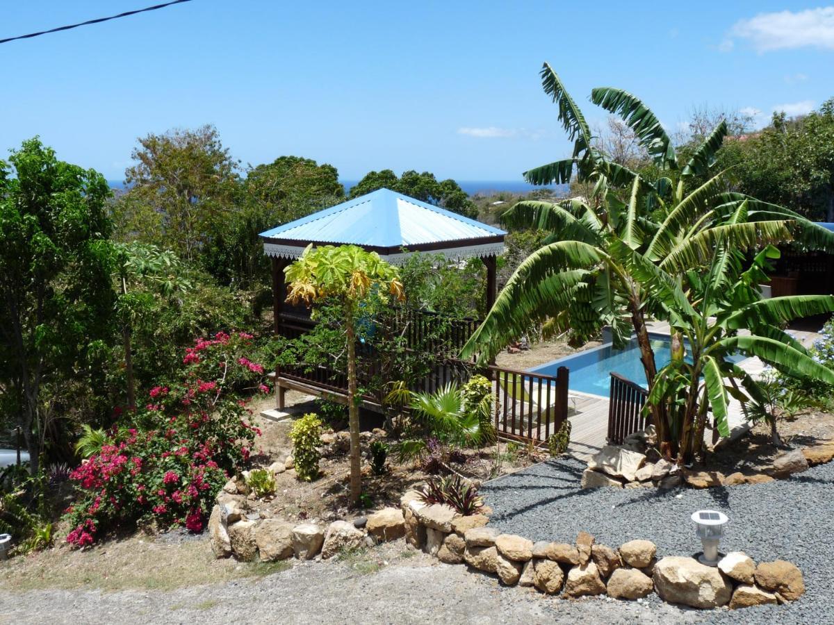 Bed and Breakfast Bungalow La Tortue Bleue Bouillante Exterior foto